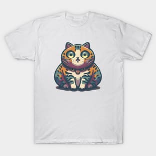 Fat Round Cat T-Shirt